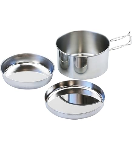 Trangia アルミ食器セット 6点セット Amazon | EPI(イーピーアイ) アルミ6点食器セット C-5307 | EPI